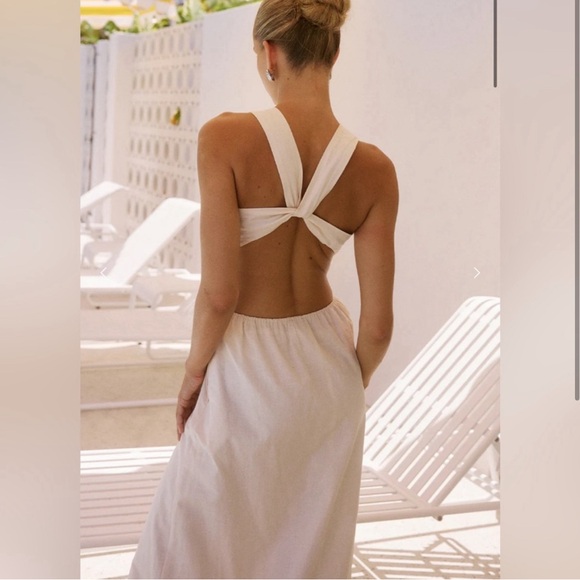 Runaway the Label - Murilo Maxi Dress in Sand - Picture 2 of 3